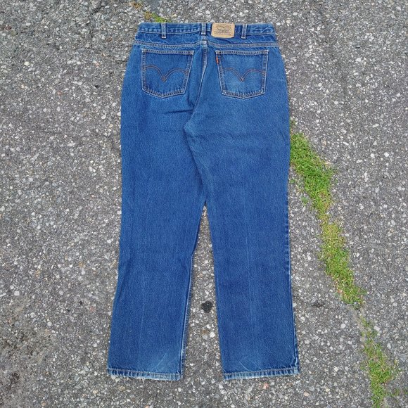 Vintage 00's Levi's 619 Orange Tab Straight Jeans - Picture 2 of 5